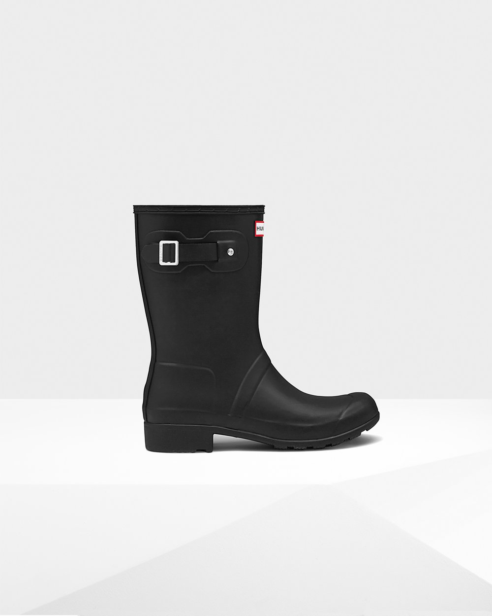 Botas de Lluvia Cortas Hunter Mujer - Original Tour Foldable - Negros - HAZBTRL-05